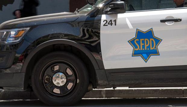 San Francisco police patrol vehicle 