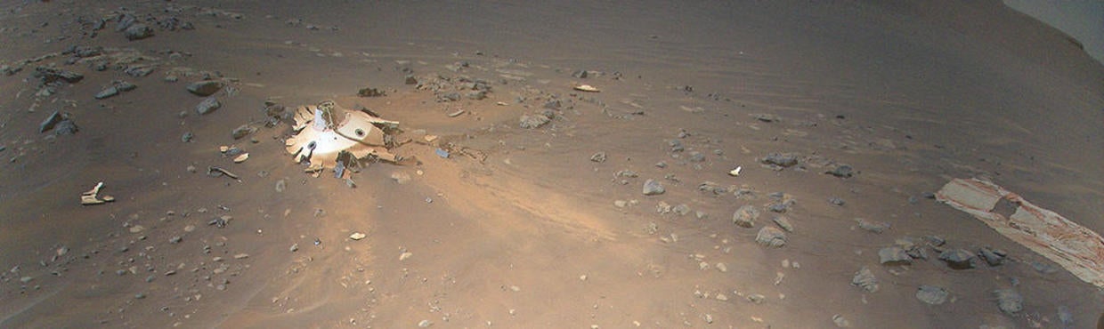 Eerie Wreckage On Mars Captured In New Photos From NASA's Ingenuity ...