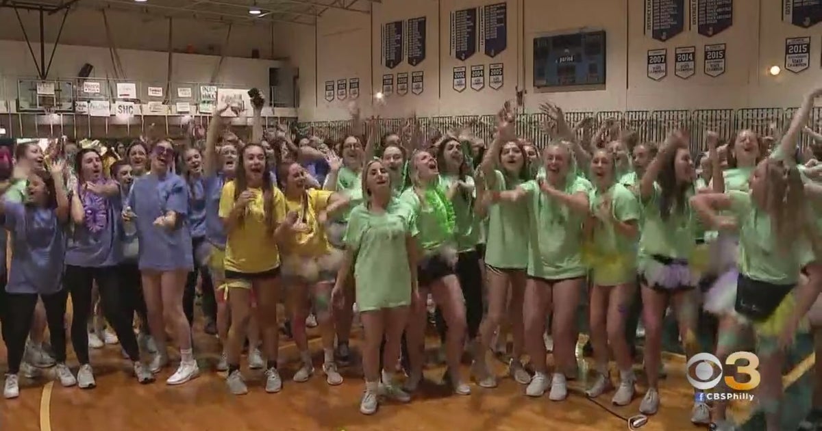 Villa Joseph Marie High School Students Dancing Day Away For Annual
