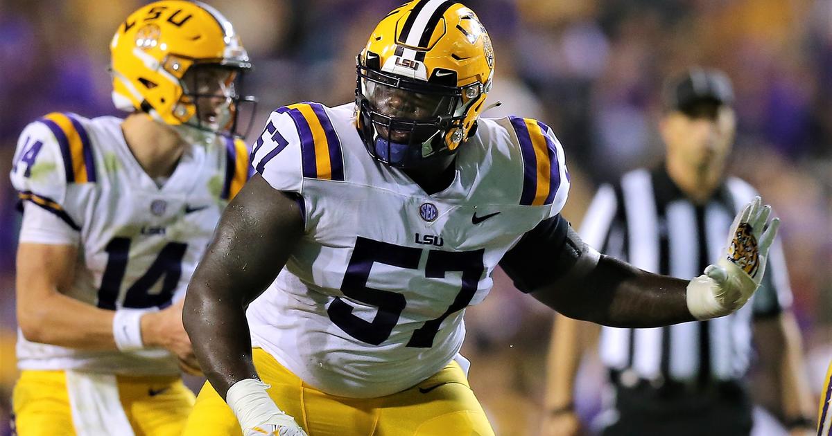 Patriots draft LSU guard Chasen Hines in sixth round 