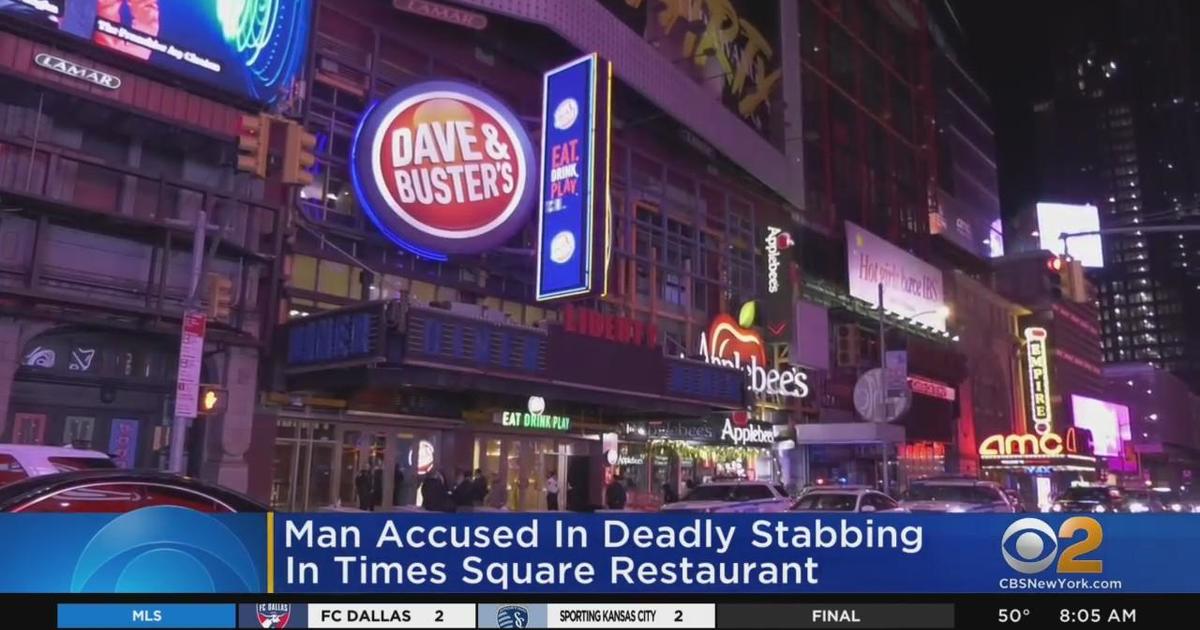 Deadly stabbing at Times Square Dave & Buster