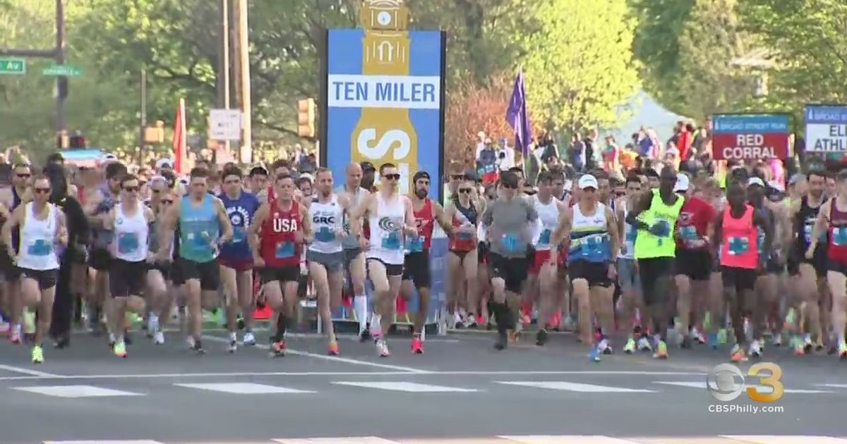 Many Participants Ran At 42nd Broad Street Run In Philadelphia With