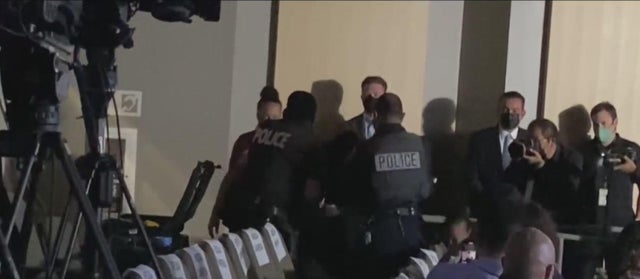 Cal State professor dragged out of LA mayoral debate 