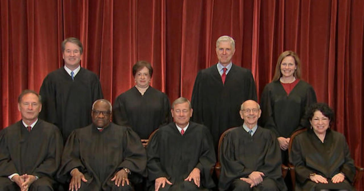 Name the 9 outlet supreme court justices