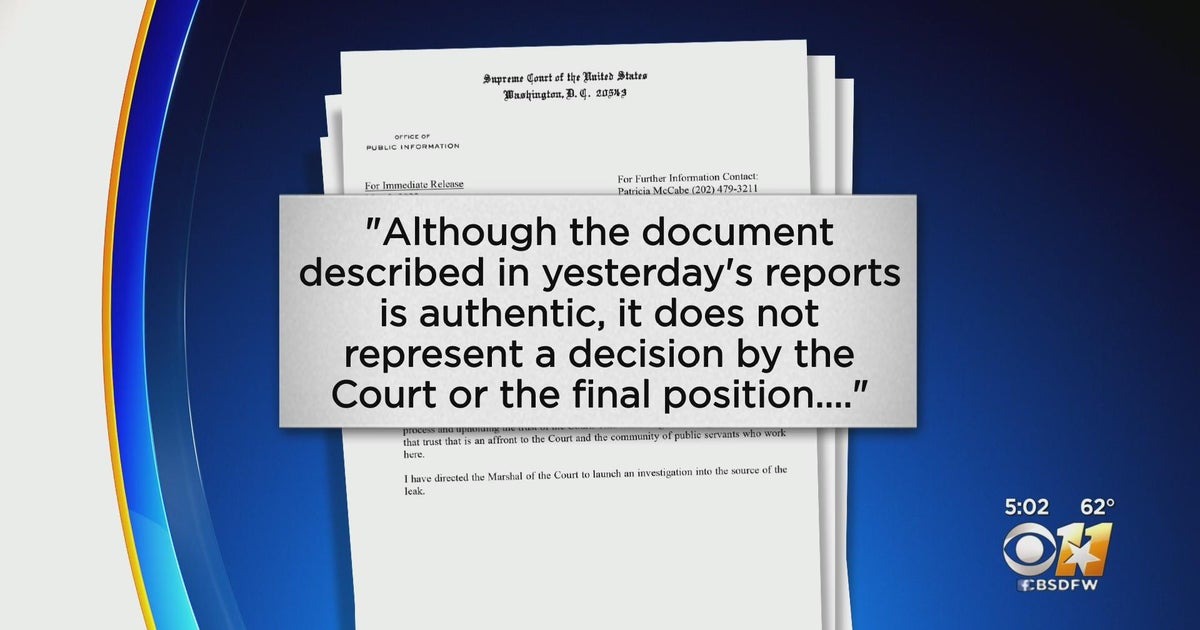 Leaked draft opinion suggests Supreme Court may overturn Roe v. Wade