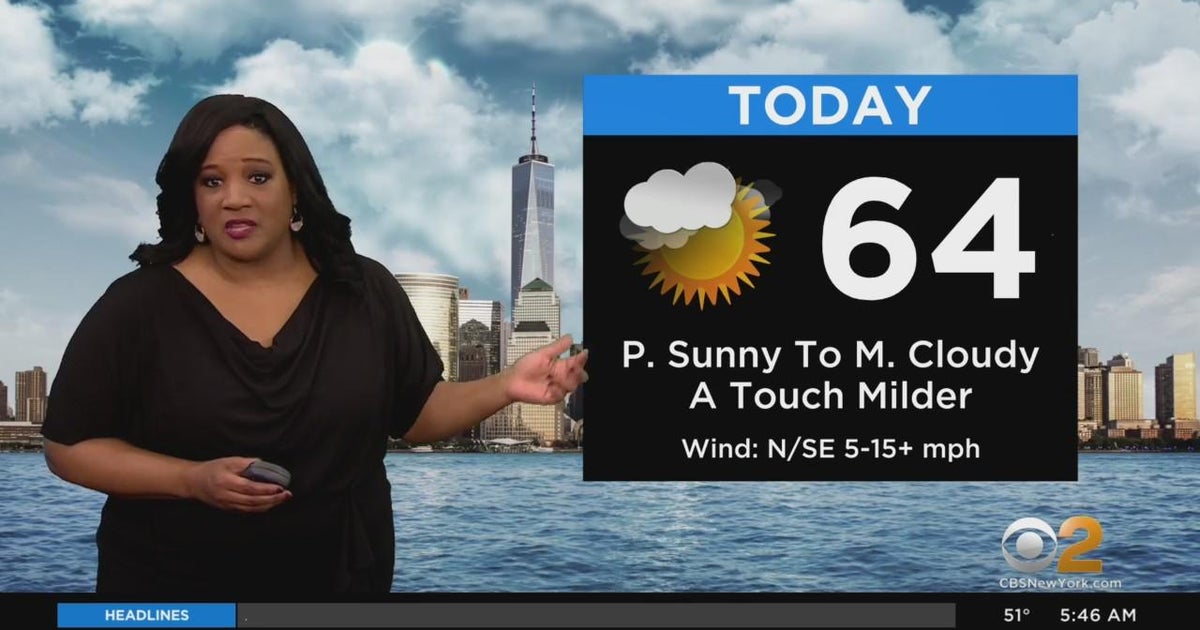 First Alert Weather: Calm before the storm tonight - CBS New York