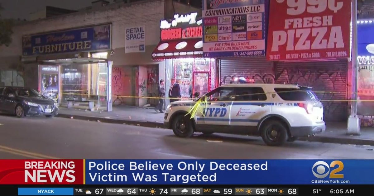 Deadly shooting inside Bronx deli - CBS New York