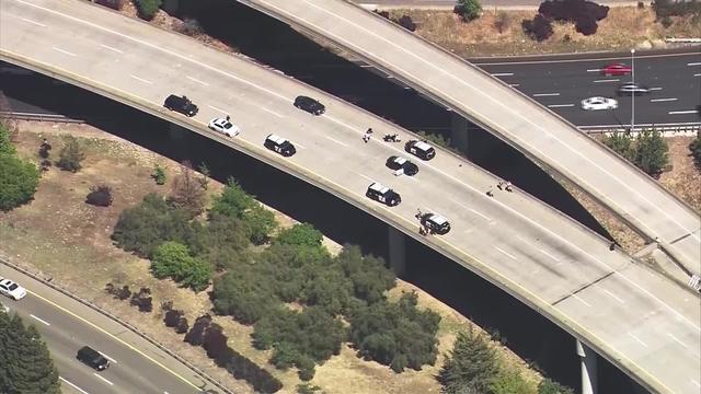 Police activity on eastbound Hwy 24 to northbound I-680 connector 