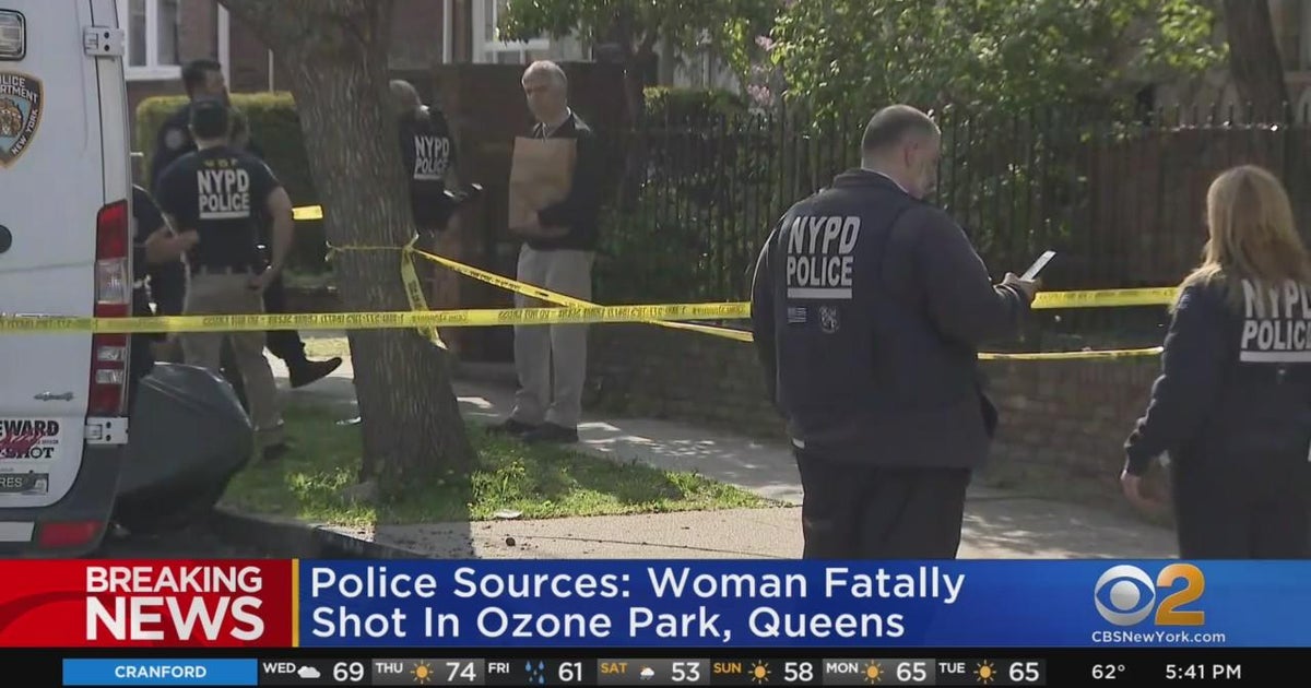 Police sources: Woman fatally shot in Ozone Park, Queens - CBS New York