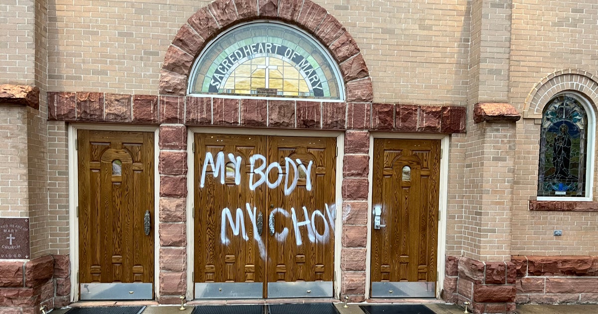 Catholic Church In Boulder Vandalized With AbortionRights Graffiti
