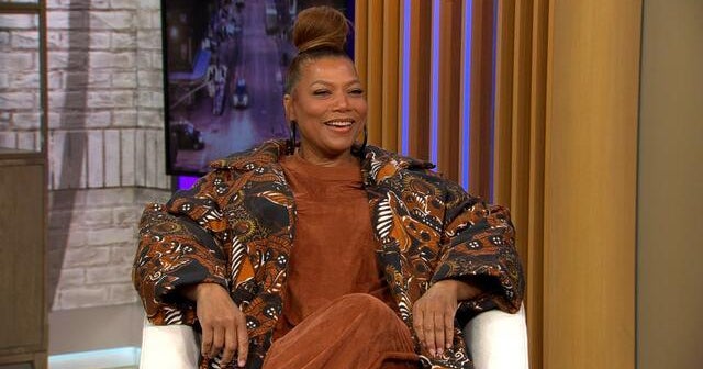 Actress and executive producer Queen Latifah on "The Equalizer," giving