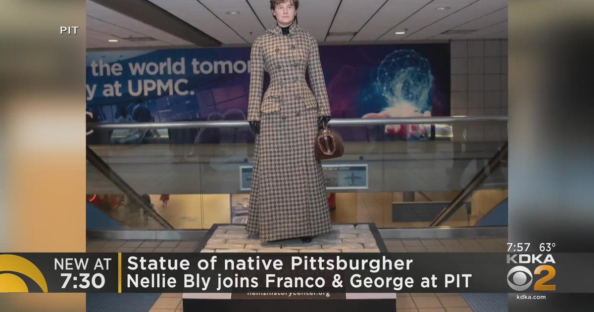 Franco Harris statue moved at Pittsburgh International Airport