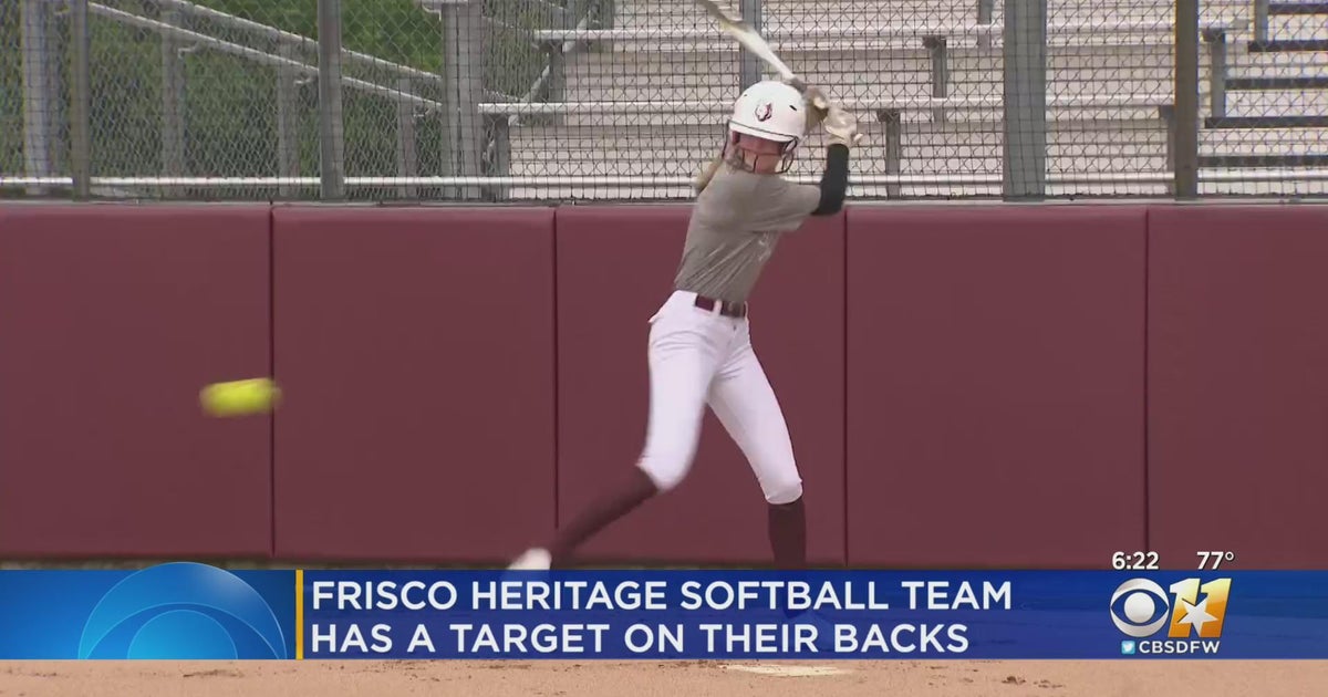 Frisco Heritage softball team has target on their backs CBS DFW