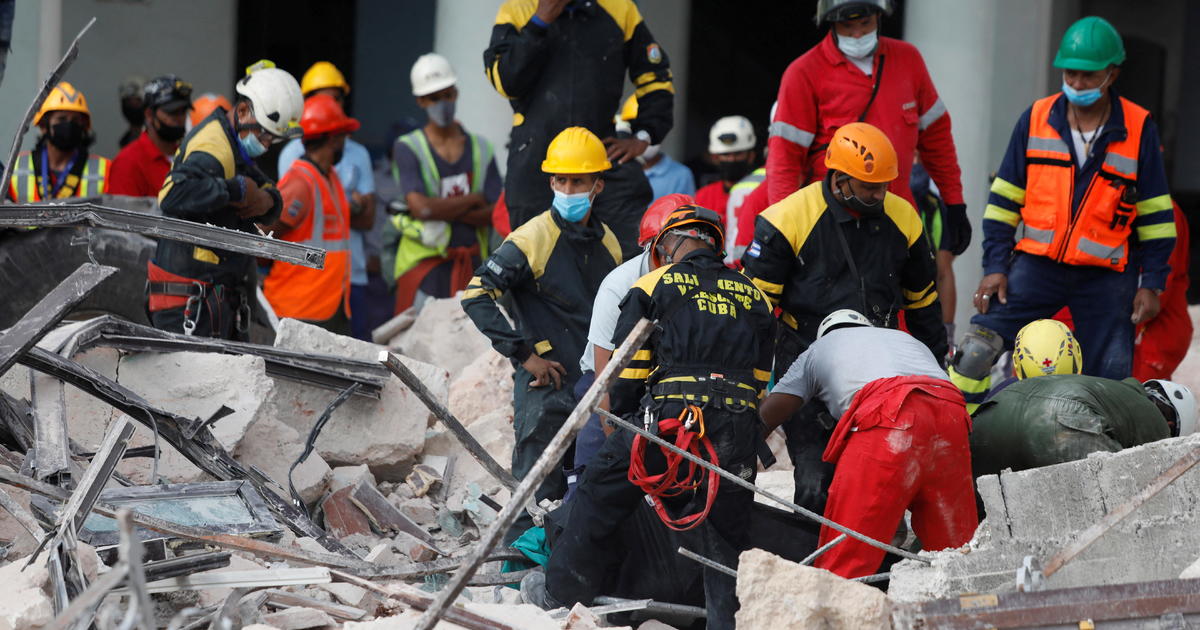 Desperate search for survivors in Cuba hotel explosion as death toll ...