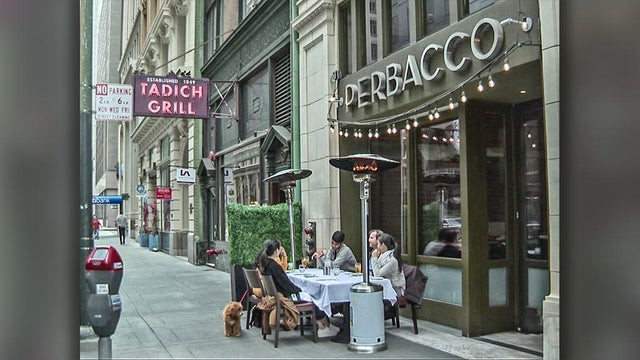 Sidewalk Dining 