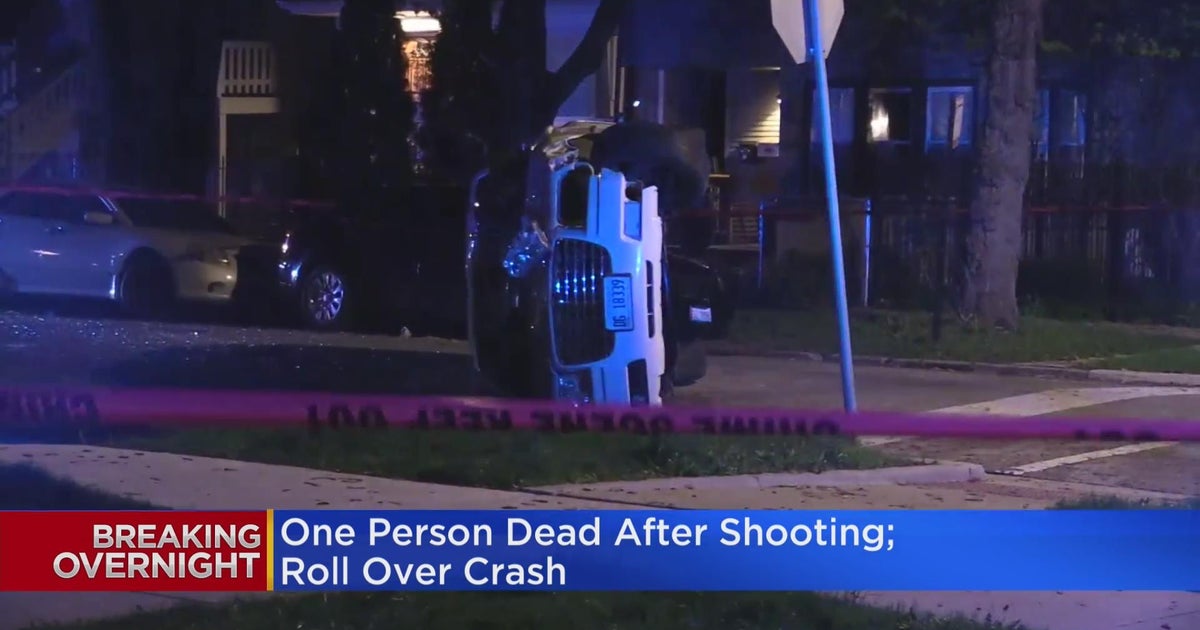 Man dies after shooting, roll over crash in Albany Park CBS Chicago