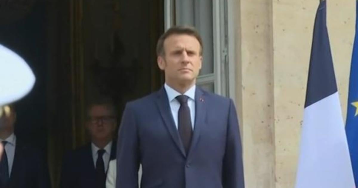 French President Emmanuel Macron Sworn In For Second Five-year Term ...