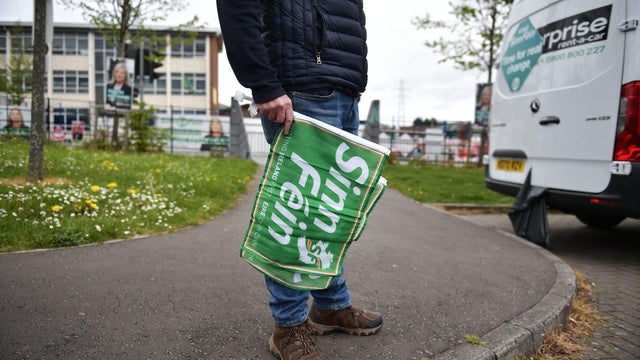 Sinn Fein Leader Michelle O'Neill Votes In Northern Ireland Assembly Election 