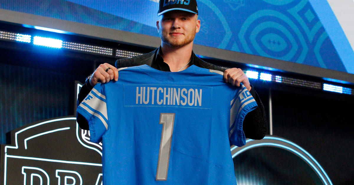 No. 2 Pick Aidan Hutchinson Agrees To $35.7 Million Deal With Detroit Lions  - CBS Detroit