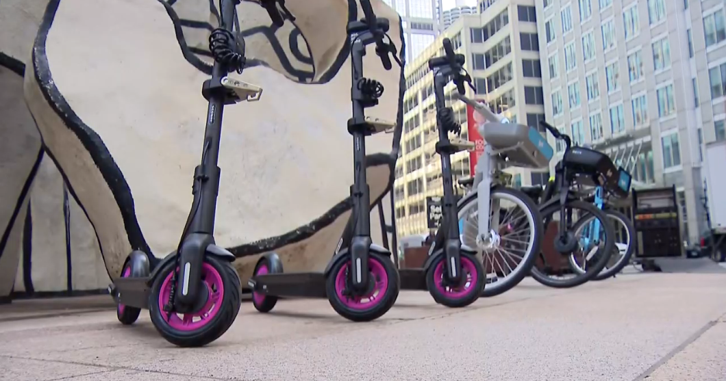 Divvy electric scooters debut in downtown Chicago; three other