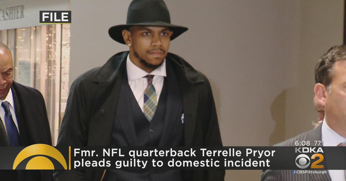 Terrelle Pryor pleads guilty in domestic incident - CBS Pittsburgh