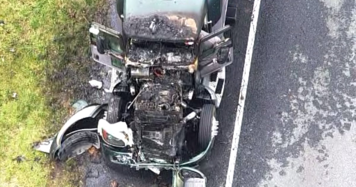 Multiple Vehicle Crash Closes Lanes On I695 Inner Loop In Towson CBS