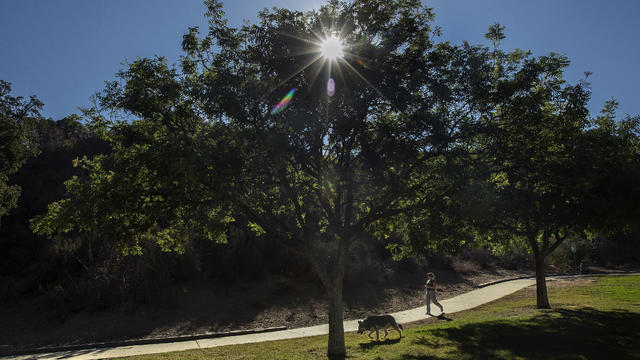 Heat wave hits the San Fernando Valley 