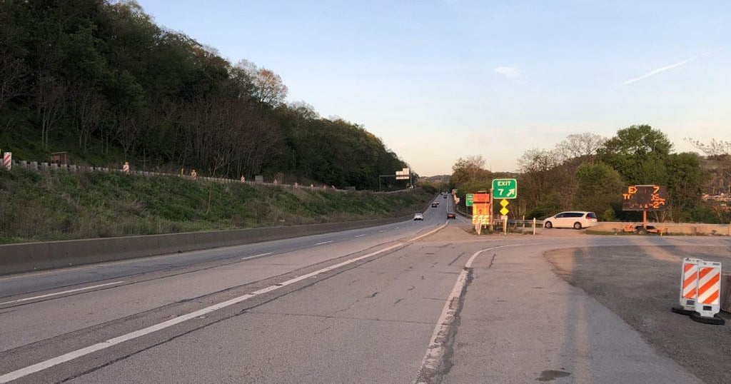 Long-term closure of Rt. 28 northbound ramp to Delafield Avenue