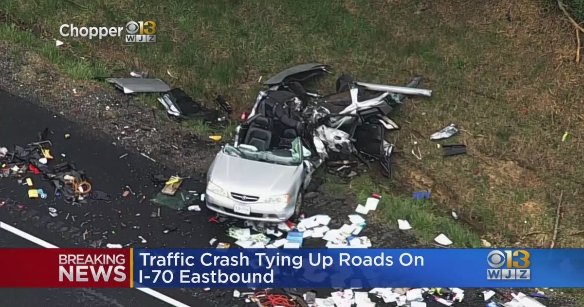 Crash Involving Tractor Trailer On I-70 In Baltimore County Leaves 3 ...