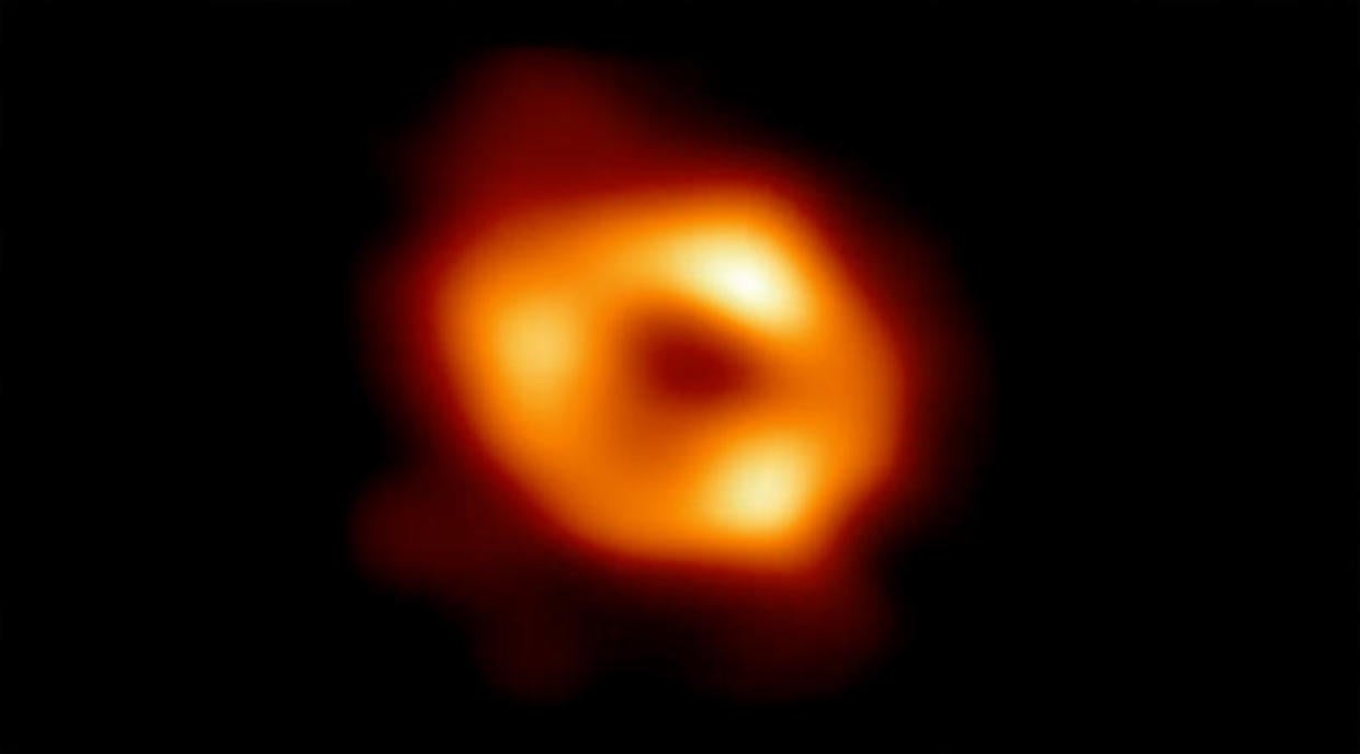 Astronomers reveal first image of black hole at the center of the Milky ...