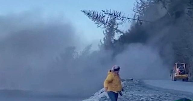 Landslide blocks main road in Seward, Alaska CBS News