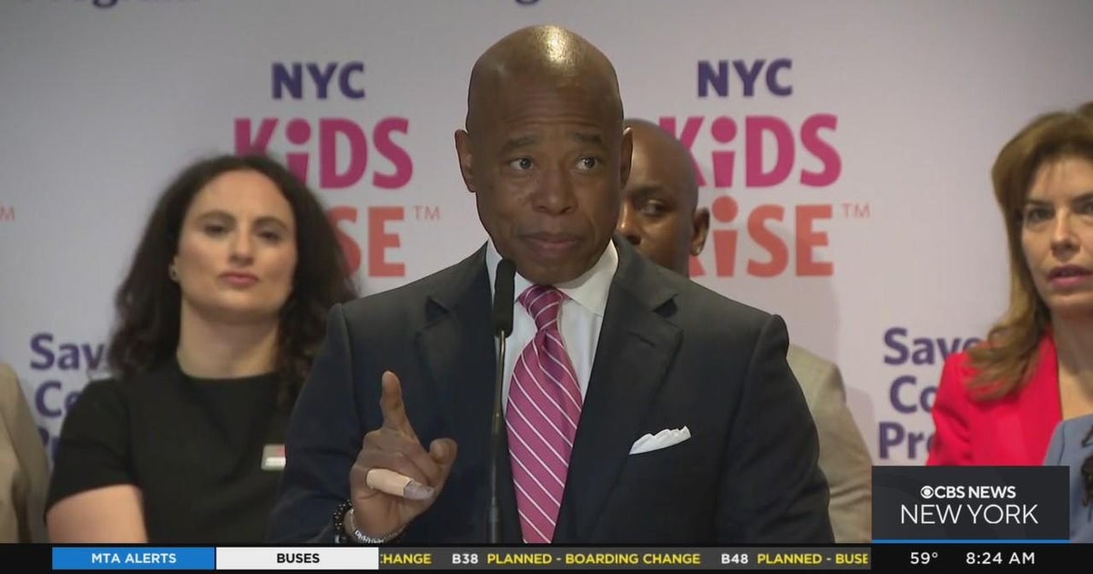 Mayor Adams makes education announcement - CBS New York