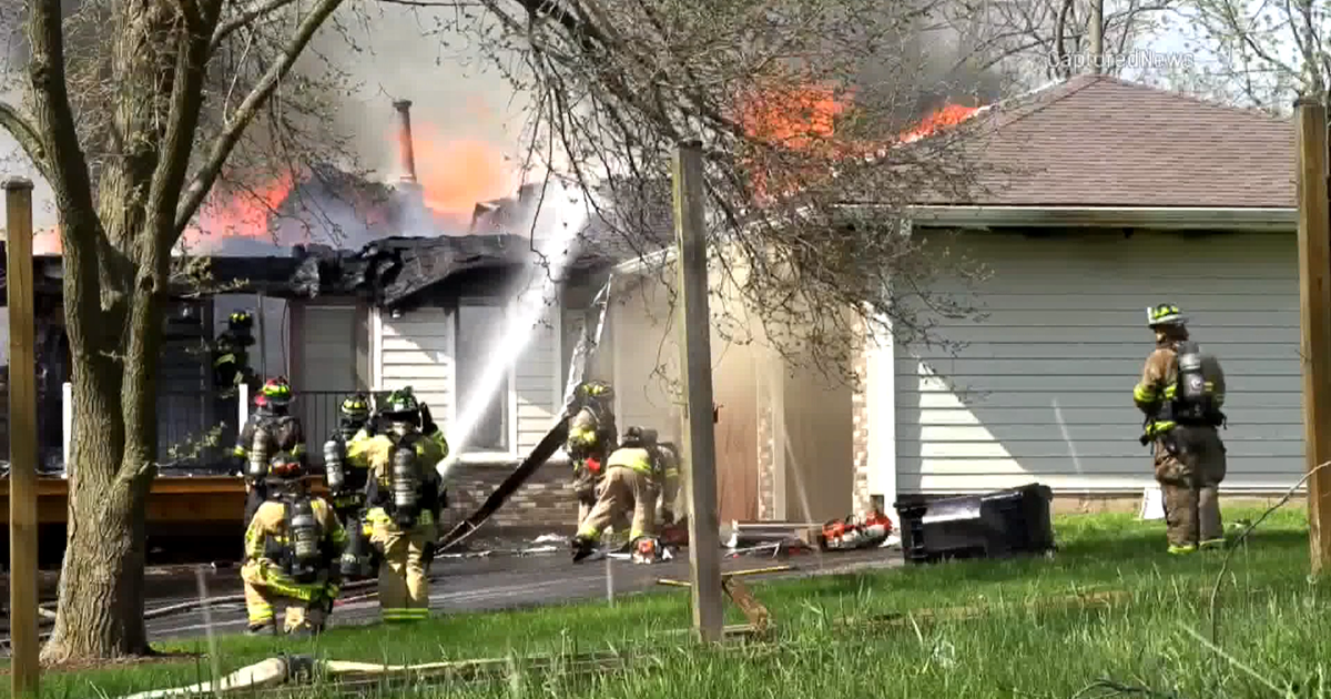 Extraalarm fire destroys house in Antioch CBS Chicago