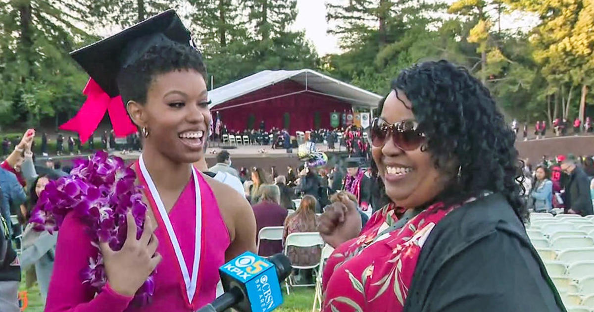 Cal State East Bay revives inperson graduation ceremony CBS San