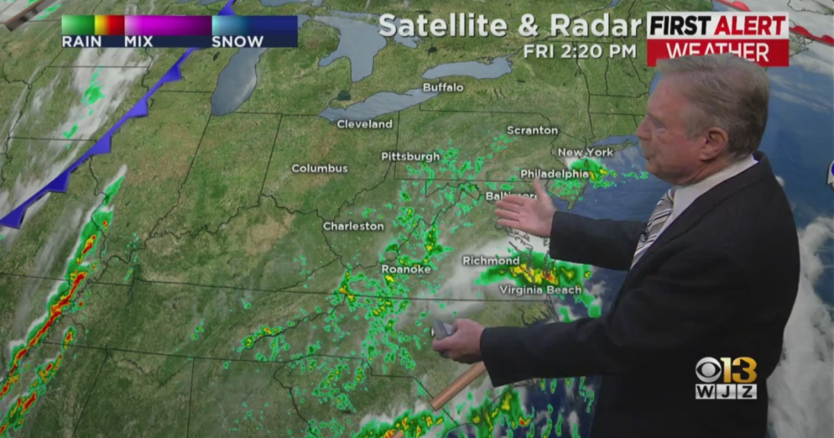 Maryland Forecast: More Wet Weather Is On The Way - CBS Baltimore