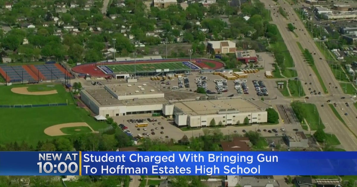 Student charged with bringing gun to Hoffman Estates High School CBS
