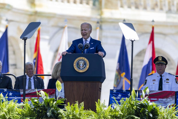 President Biden Speaks At The National Peace Officers' Memorial Service 