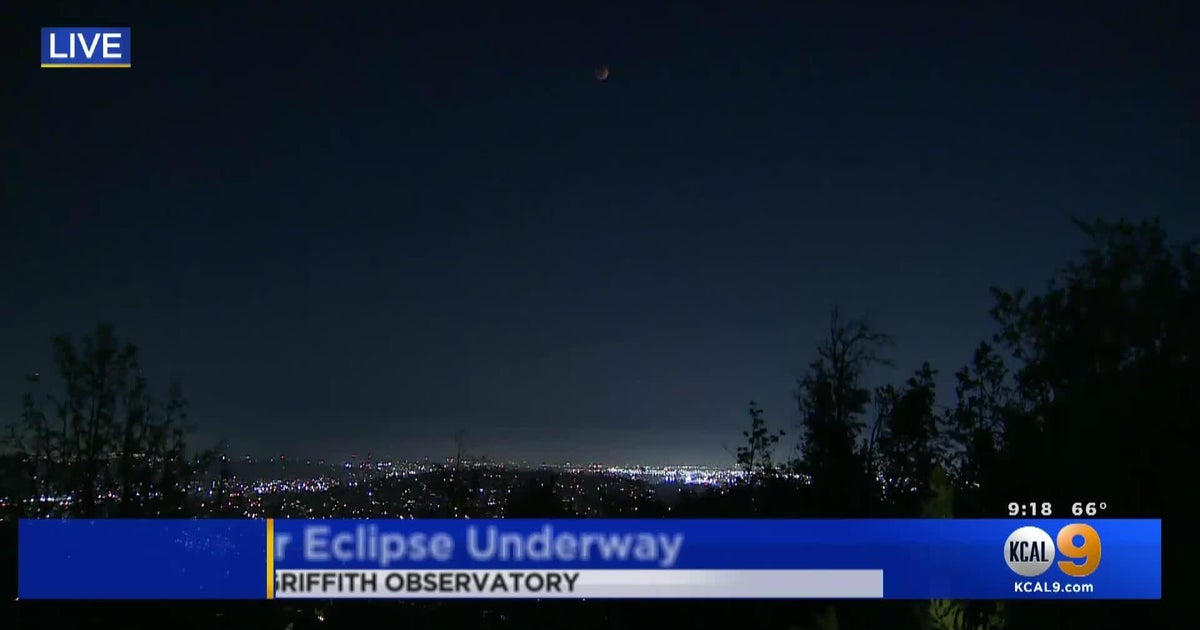 Look At This Total Lunar Eclipse From Sky9 Cbs Los Angeles