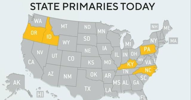 Breaking down primaries underway in five states and Trump's impact on ...