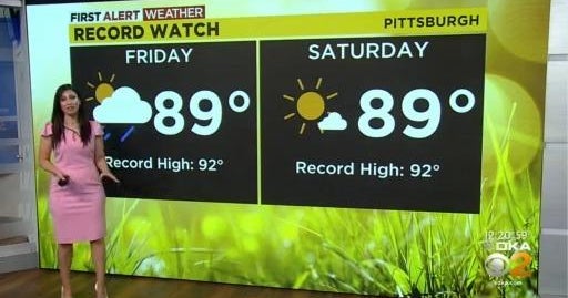 KDKATV Afternoon Forecast (5/18) CBS Pittsburgh