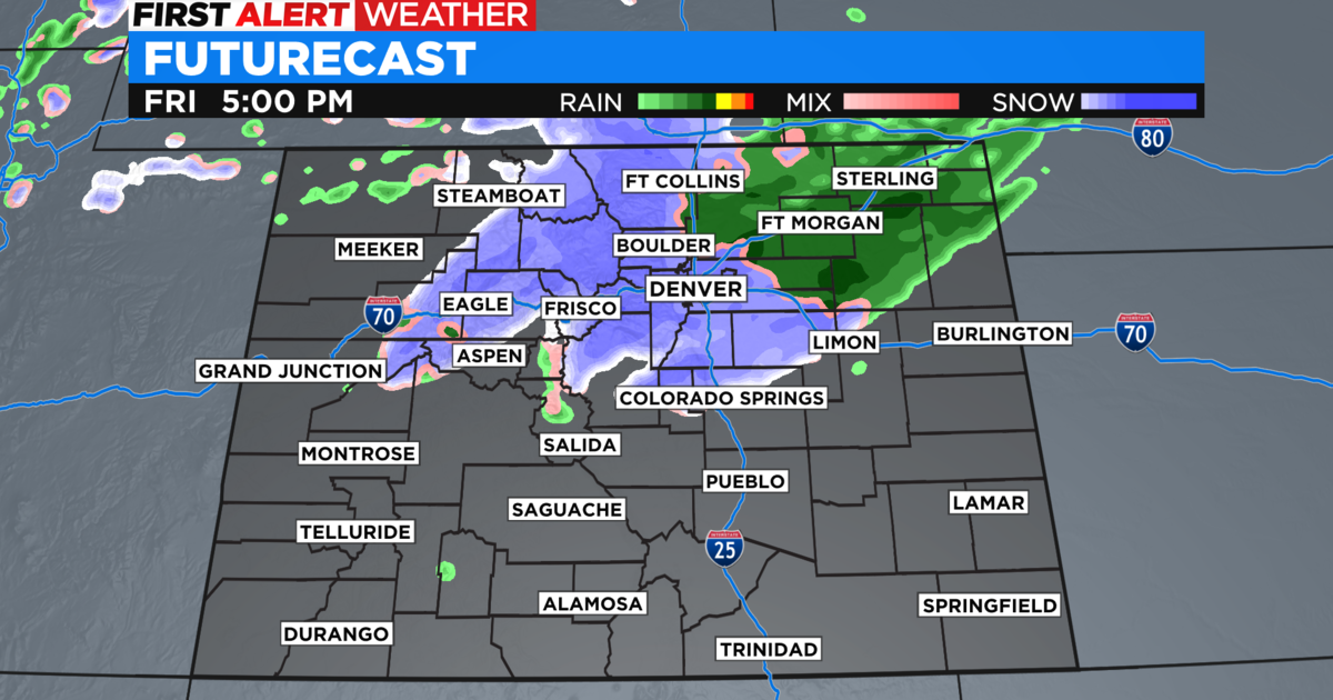 Colorado Weather Winter Storm Watch For The Mountains, Denver Will See