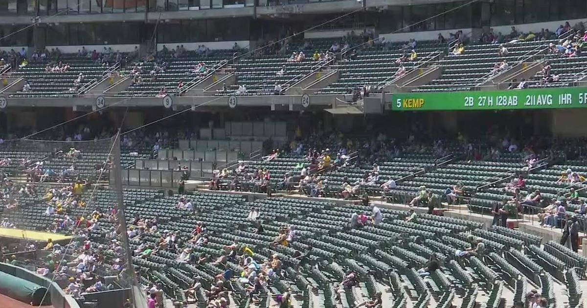 Couple Reported Having Sex In Stands At Oaklands Ringcentral Coliseum During As Game Cbs San 7515