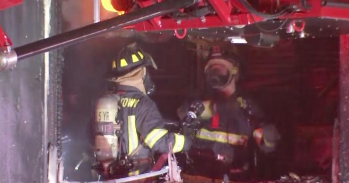 Crews Place 2 Alarm Fire In Riverton Burlington County Under Control