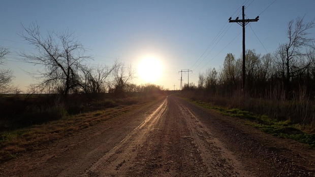 Little California Road in Marksville, Louisiana 