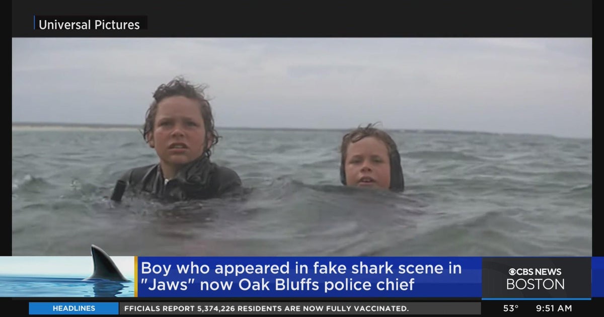 Boy who appeared in 'Jaws' fake shark scene Oak Bluffs police