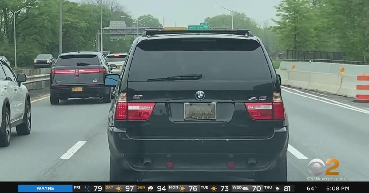 NY, NJ authorities cracking down on fake, obstructed license plates CBS New York
