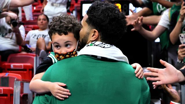 Jayson and Deuce Tatum 