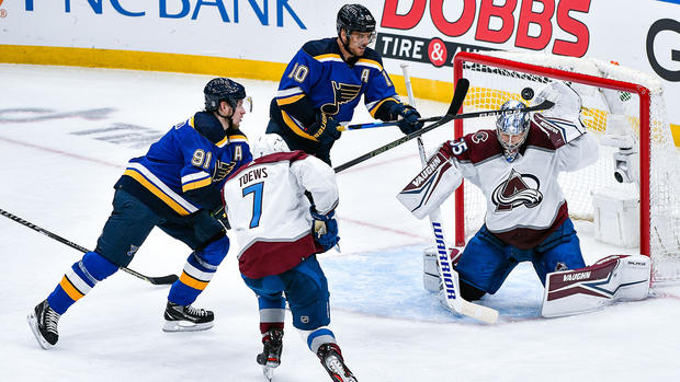 NHL: MAY 21 Playoffs Round 2 Game 3 - Avalanche at Blues 