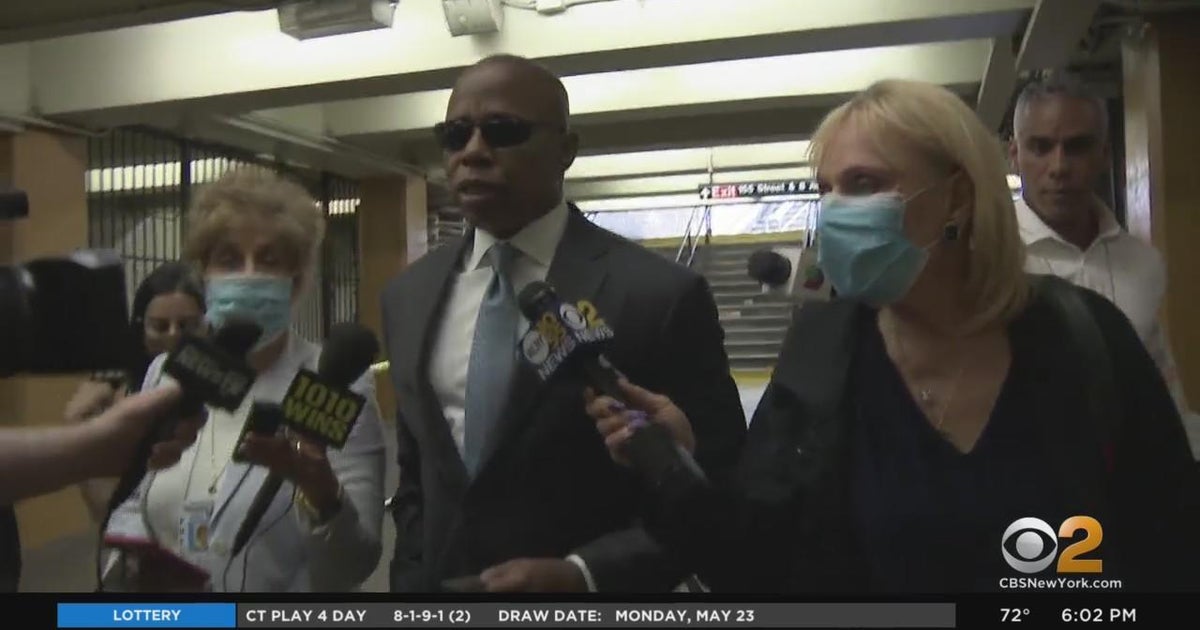Mayor Adams vows to reevaluate deployment of police on subways - CBS ...