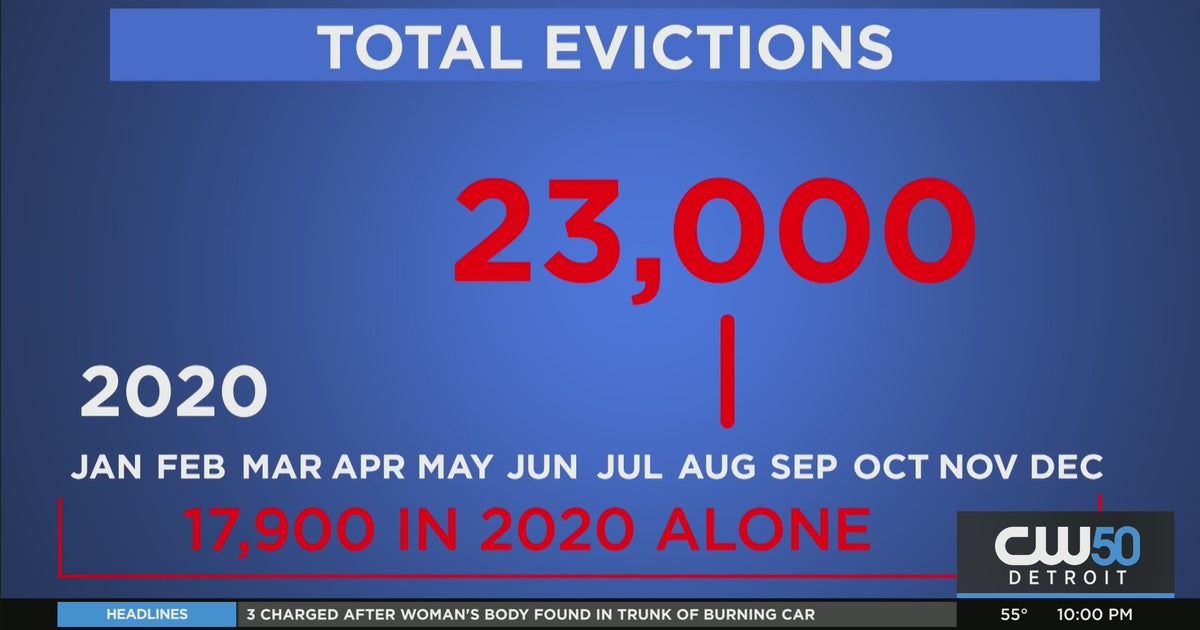 Data Michigan Sees Decrease In Evictions In 2021, But Many Residents